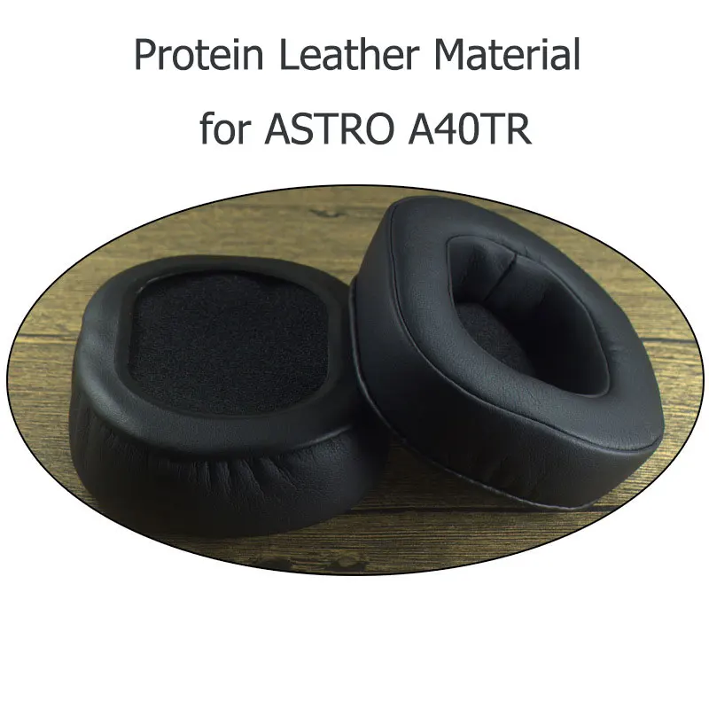 Replacement Leather Earpads Repair Parts for ASTRO A40TR Gaming Headset Ear Pad Headphones Earmuffs Cushion