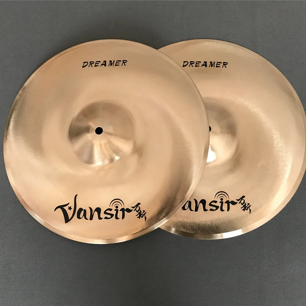 VABSIR hand made cymbal set B20 material HH14, crash 16, crash 18, ride 20, China 16,splash 8, splash 12 for drummer drumset