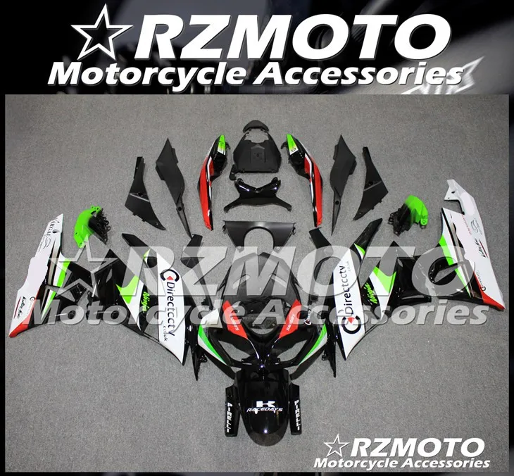 Мотоциклетный обтекатель abs Подходит для Kawasaki ZX6R 636 599 ZX-6R 2009 2010 2011 2012 корпусные детали пресс-форм Магазин № 0319