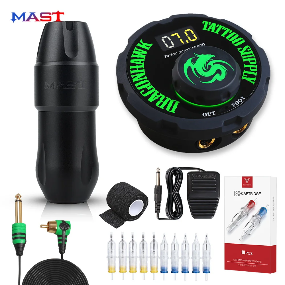 Manisマニス【正規品】MAST マシン＋1201RL 2箱セット Amazon.com: Mast Tattoo Tour Pro Pen Machine Kit, Two