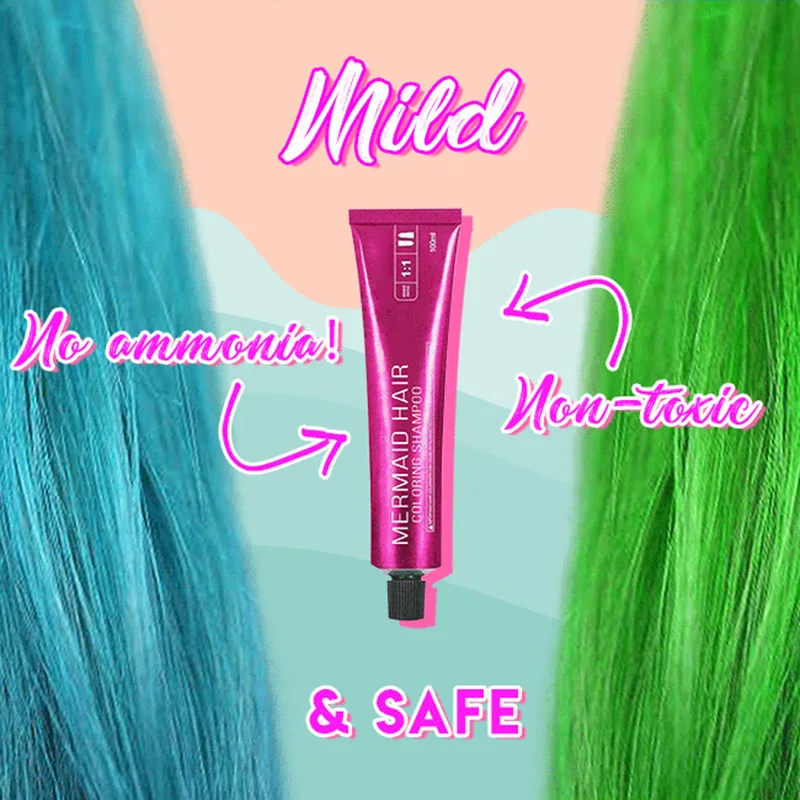 2019-Mermaid-Hair-Coloring-Shampoo-Mild-Safe-Hair-Dyeing-Shampoo-for-All-Hairs (3)