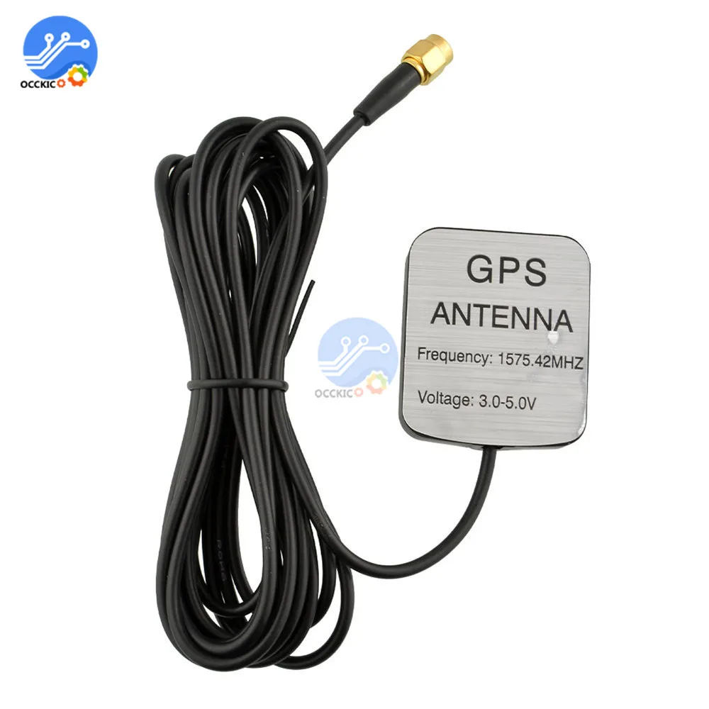 Антенна GPS 28dB 1575 42 MHz SMA штекер Разъем Автомобильный антенна Приемник активная