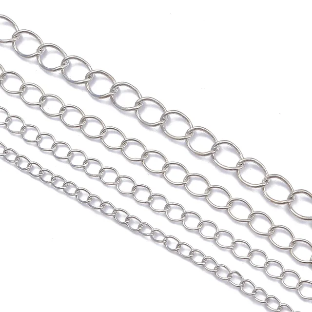 925 Collana Catena Estensori, Chiusura Aragosta Extender