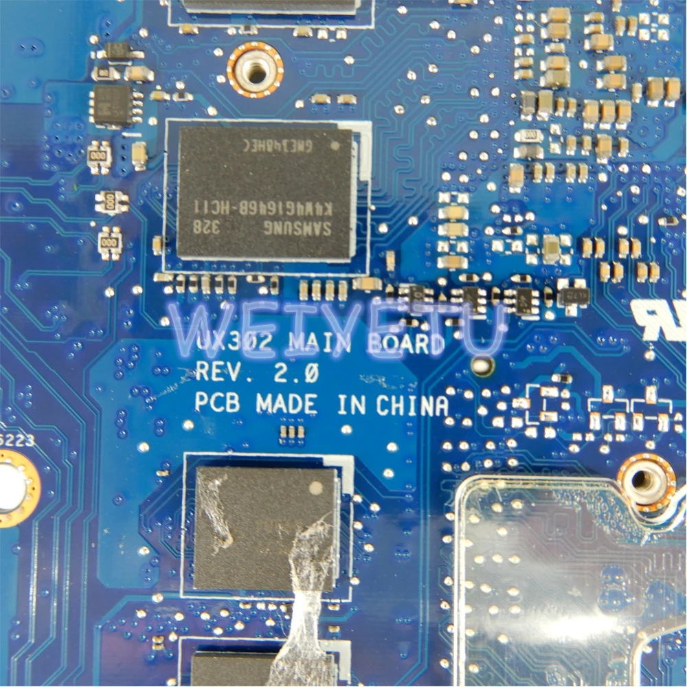  UX302LG Motherboard 4GB RAM I5-4200CPU GT730M/2G For ASUS UX302 UX302L UX302LG Laptop Motherboard U