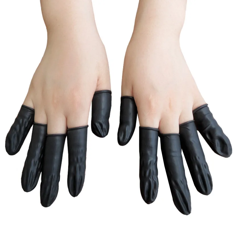 Black finger sets0