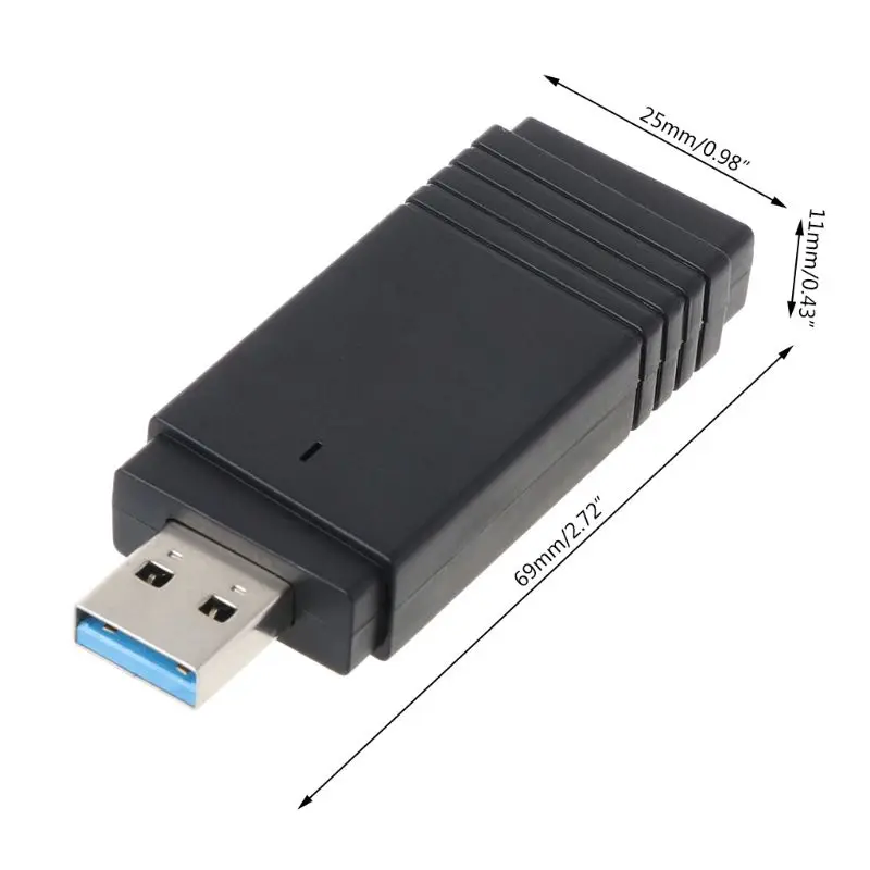 1200 Мбит/с USB 3,0 AC 2,4G/5G WiFi адаптер карта беспроводной Bluetooth 5,0 USB ключ Y5GE