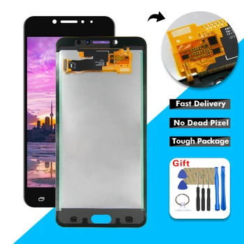 

For Samsung Galaxy C7 Pro C7010 LCD Display Touch Screen Digitizer Glass Assembly + Free Tools