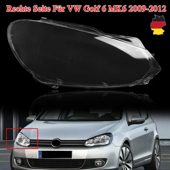 

MagicKit Right RH Car Headlamp Lens Shell Headlight Cover for Volkswagen Golf 6 MK6 09-12