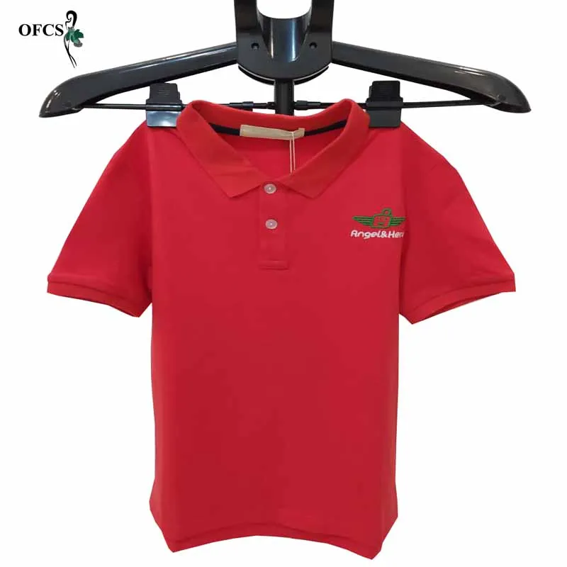 

Boys T Shirt Summer New Kid Fashion Solid T-shirt For Boy Cotton Short Sleeve Baby Girls Tee Children Clothes Brand 4-10 T