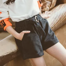 Детские шорты для девочек; короткие шорты для девочек; anak perempuan; коллекция года; сезон осень-зима; детская одежда