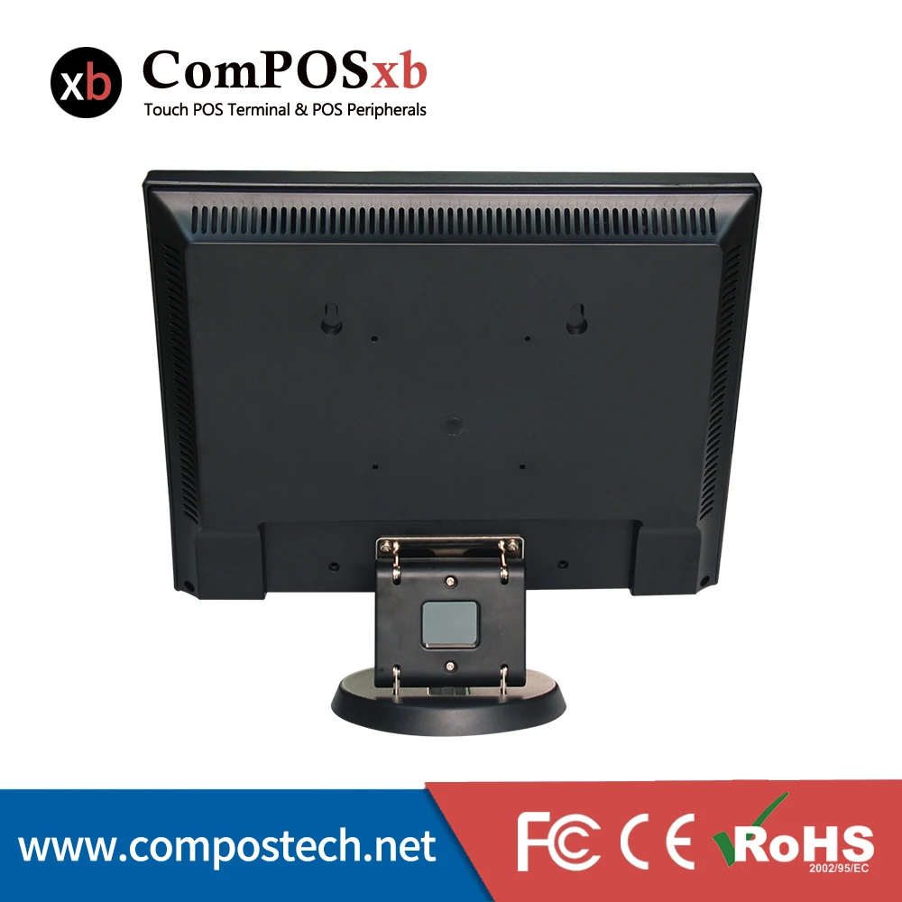 ComPOSxb good quality 12 inch smart 4-wire resistive touch monitor for computer