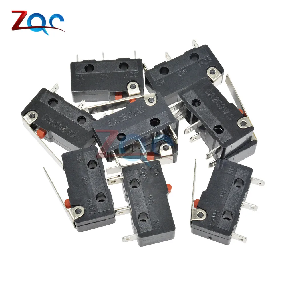10pcs-tact-switch-on-off-kw11-3z-5a-250v-microswitch-3pin-buckle