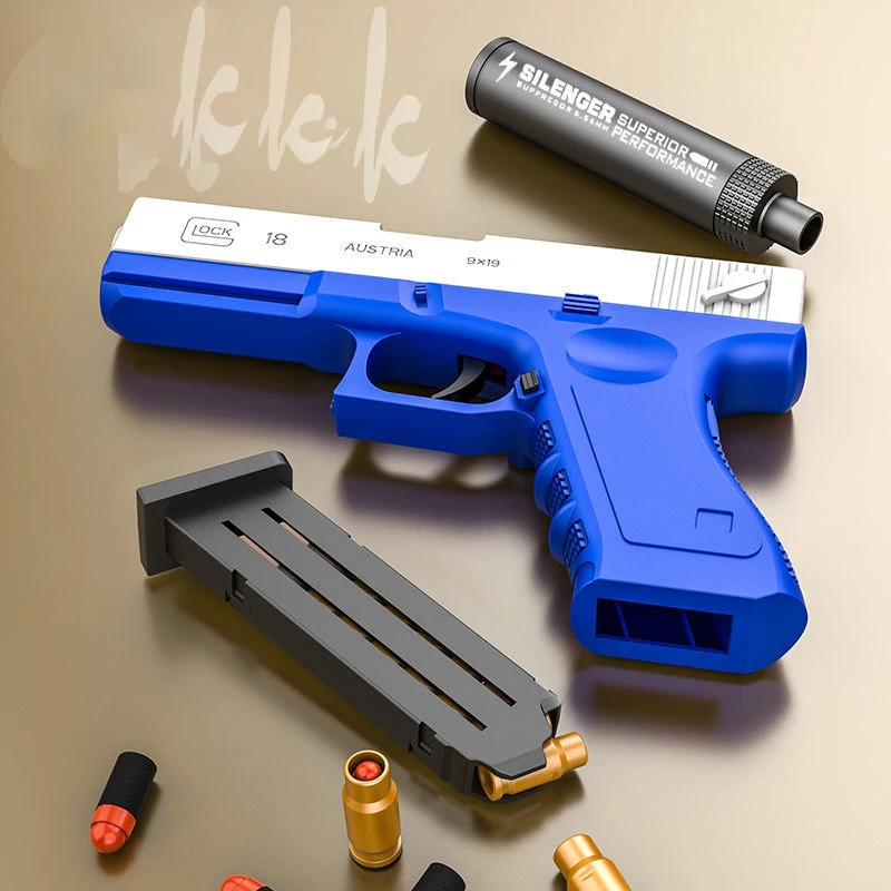 Glock Children's Soft Bullet Toy Gun Model Pistol Beginner Training