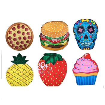 

Large Round Beach Towel For Adult Colorful European Style Shower Bath Towel Travel Blanket Swimming Cover