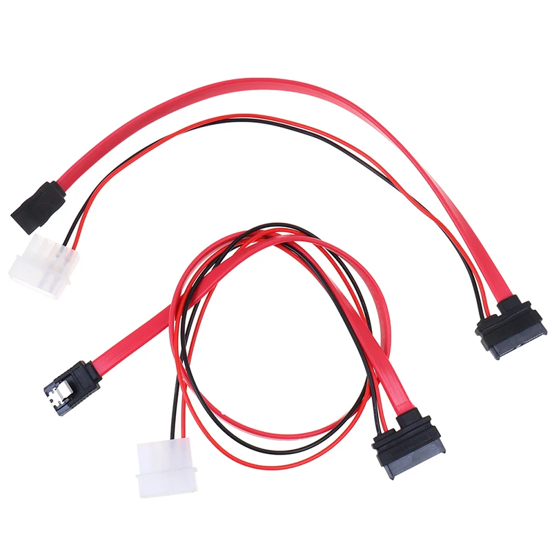 SATA Power Adapter Cable SATA Cable 7 + 6 Pin for Slim Laptop SATA DVD CD-RW Drive Power Adapter Cable Notebook Optical Drive Line