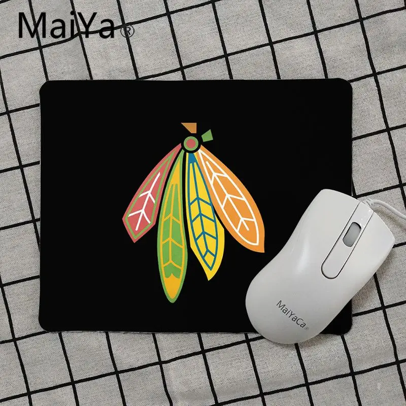Maiya высокое качество Chicago Blackhawks силиконовый коврик для мышки игра Топ продаж подставка под руку мышь