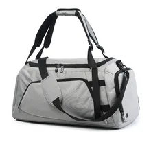 Ougger, большие дорожные сумки для багажа, модные мужские сумки на плечо, серые, Полиэстеровые, для отдыха, стильные, спортивные, тренировочные сумки