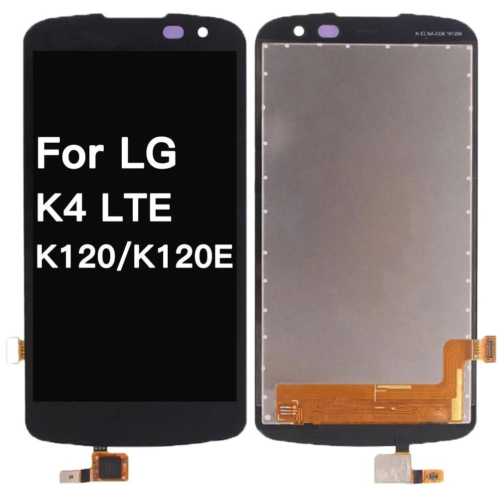 100% тестирование ЖК дисплей для LG K4 LTE K120 K120E K120AR Дисплей кодирующий