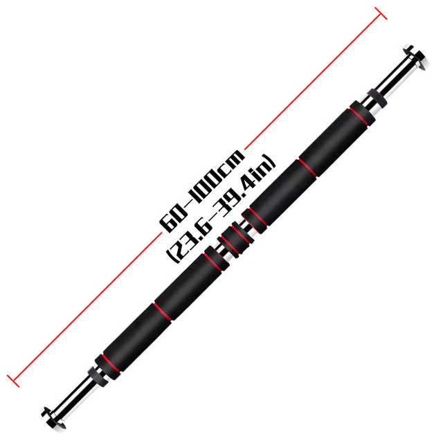 Barra Dominadas Para Puerta Ajustable 60-100cm