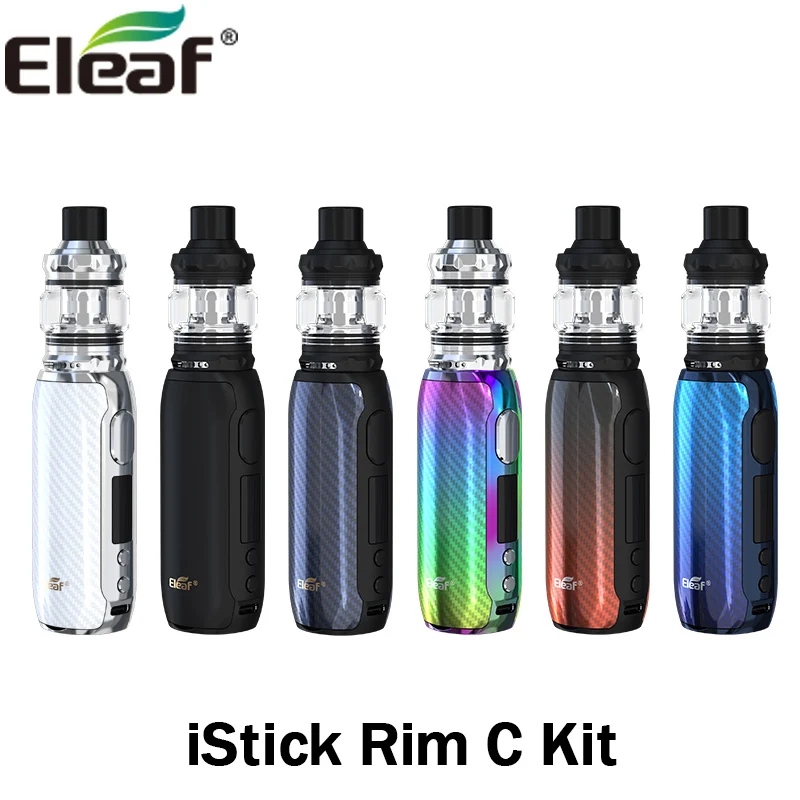 Оригинальный набор Eleaf iStick Rim C 80 Вт бокс мод 4 мл MELO 5 бак совместимая с катушкой EC