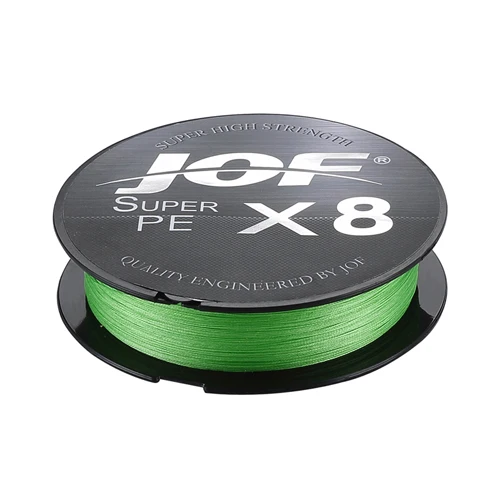 JOF Premium 8-Strand Braided Outdoor Fishing Line - 20-100LB, 150M-500M