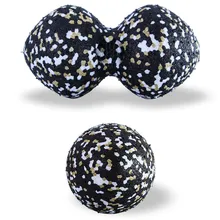 Фитнес арахисовый мяч мышцы упражнения для расслабления Массажный мяч для йоги, тренажерного зала, спорта LMH66