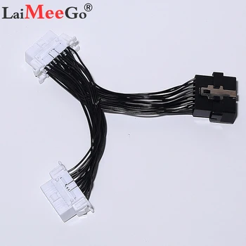 

Newest OBD 2 Y Splitter Extension Cable OBD2 16PIN Male to Female ELM327 Electronic Wire Connector