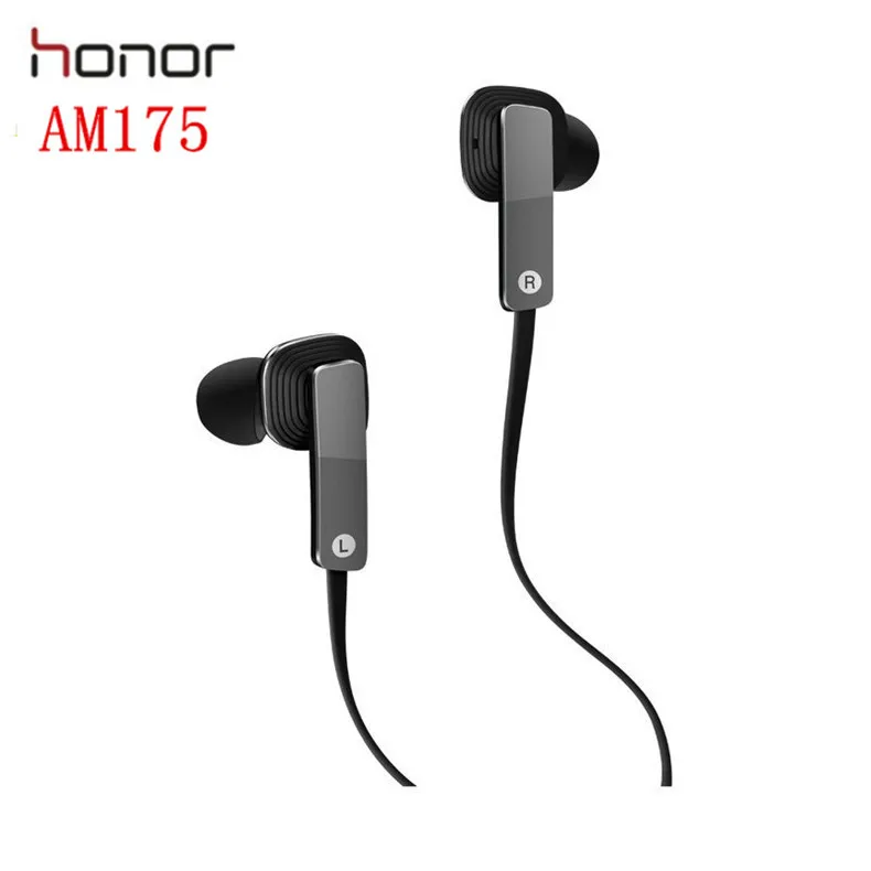 Оригинальные наушники Honor AM175 динамические сбалансированные арматурные двойные