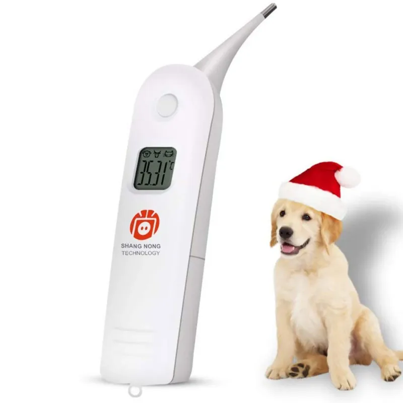 Termómetro Electrónico Animal termómetro para mascotas termómetro Digital termómetro Rectal rápido para perros, caballos, gatos, cerdos, ovejas