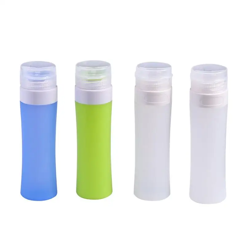 

4pcs Emulsion Bottle Durable Useful Practical Portable Liquid Bottle Empty Bottle Shampoo Bottle for Travel Daily Use Home