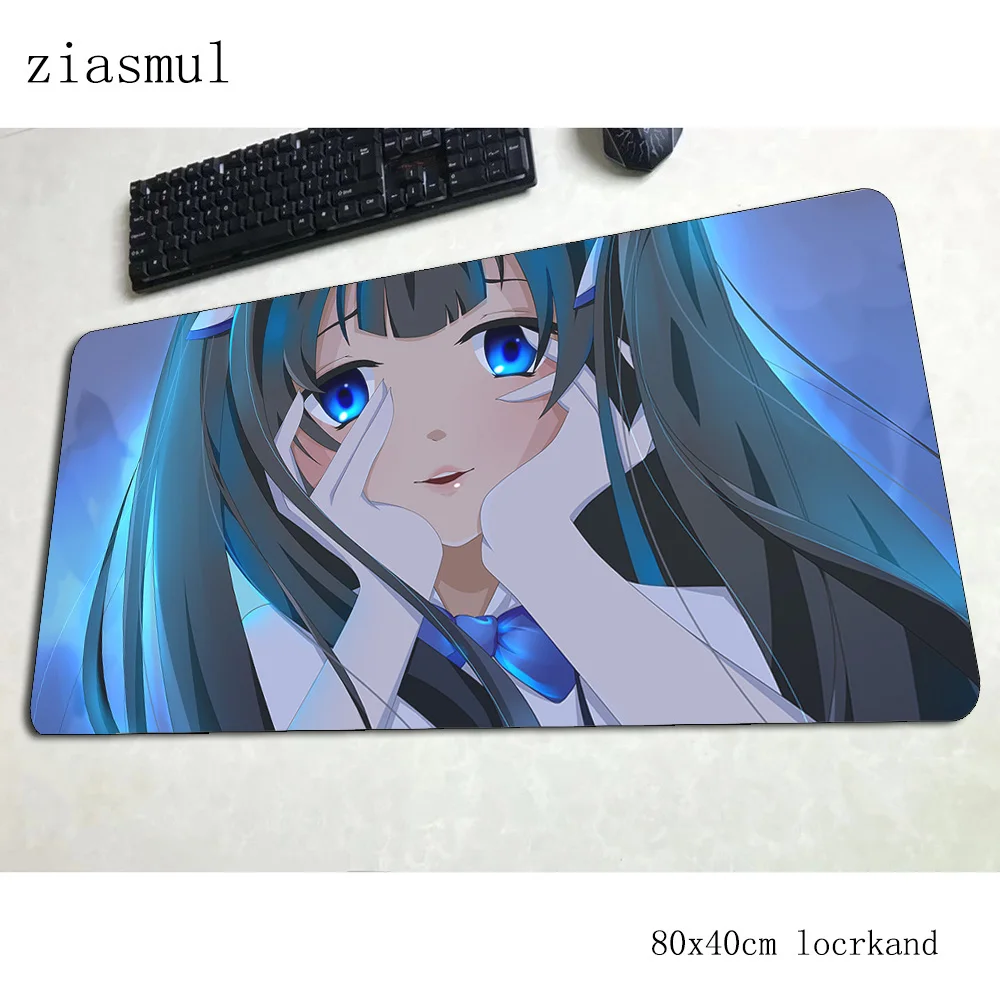 Коврик для мыши DanMachi 800x400x3 мм коврики locrkand компьютерная мышь игровой esports игровые коврики и чехлы игры pc gamer