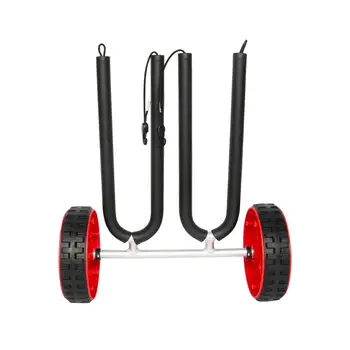 

Onefeng Sports Carries 2 SUP Surfboard Cart Dolly Boat Carrier Cart Trolley Float Mat, Jon Boat