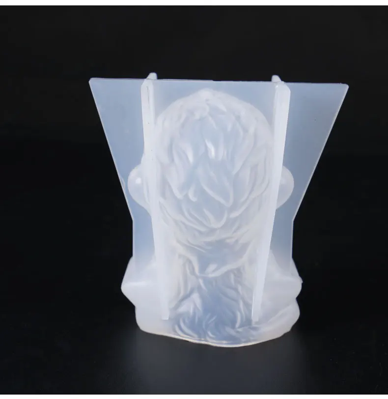 Qitian Dasheng Сунь Укун форма ароматерапия украшение автомобиля силиконовая форма DIY Кристалл эпоксидная смола, форма ювелирные изделия делая инструменты