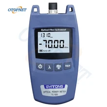 

Mini Portable FTTH Optical Power Meter OPM Optic Fiber Cable Tester -70dBm~+10dBm FC /SC+FC Universal Connector TL-520