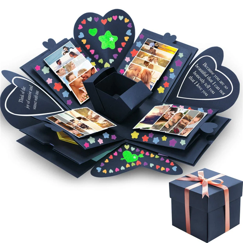 Loisirs Creatifs Surprise Explosion Boite Album Memoire Scrapbook Photo Kits Anniversaire Cadeau Scrapbooking Loisirs Creatifs Surprise Explosion Boite Album Memoire Scrapbook Photo Kits Anniversaire Cadeau Scrapbooking