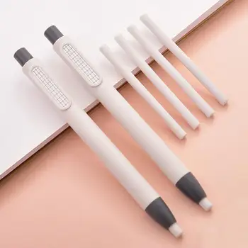 

Refillable Pen Shape Rubber Press Type Mechanical Eraser School Stationery Art