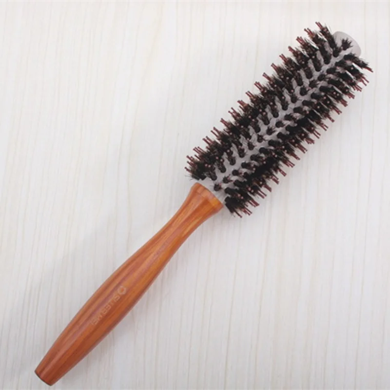 IRUI 1 шт. портативная деревянная ручка натуральная щетка для волос из шерсти
