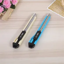 Пластиковый нож, фото коробка, резак для бумаги, офисные школьные инструменты, товары для творчества и рукоделия, случайный цвет