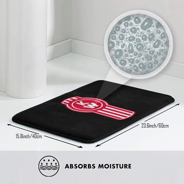 A Legkeresettebb Kenworth Truck Design Bejárat Ajtó Szőnyeg Fürdő Elvis Presley Cucc Hosszú Ujjú - Image 4