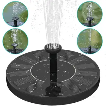 Tuin Mini Drijvende Fontein 16Cm Pumploating Outdoor Zwembad Water Scène Solar Water Decoratie