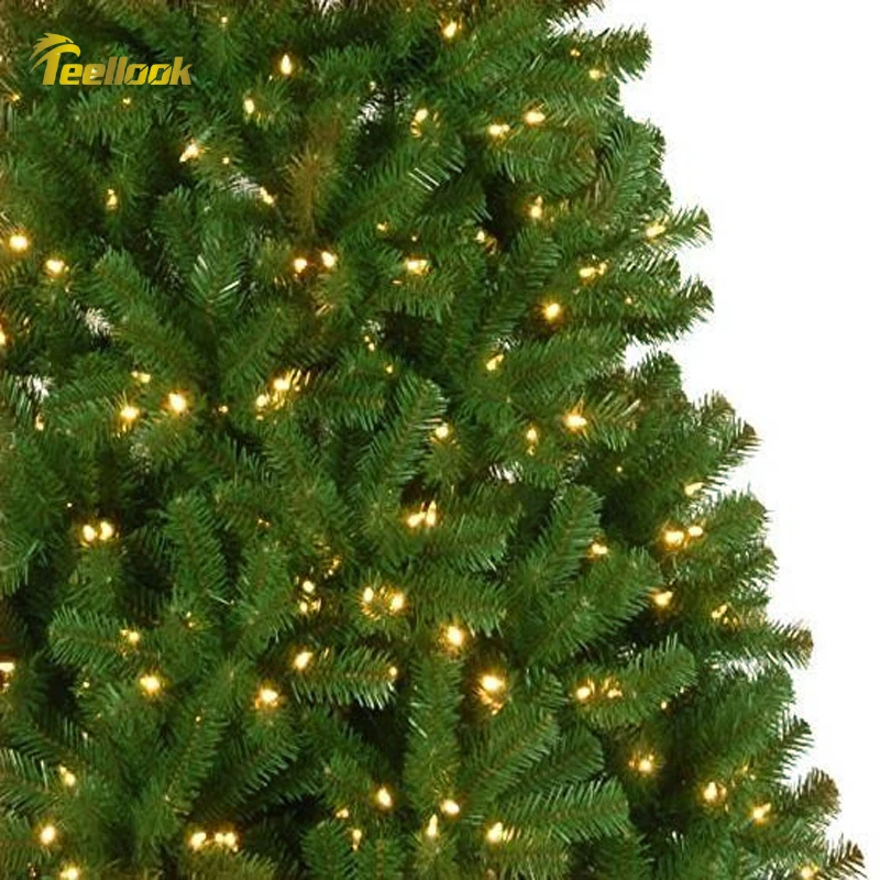  Teellook 1.2m/3.6m new PVC material Christmas tree LED light Christmas Mall hotel decoration - 4000144616991