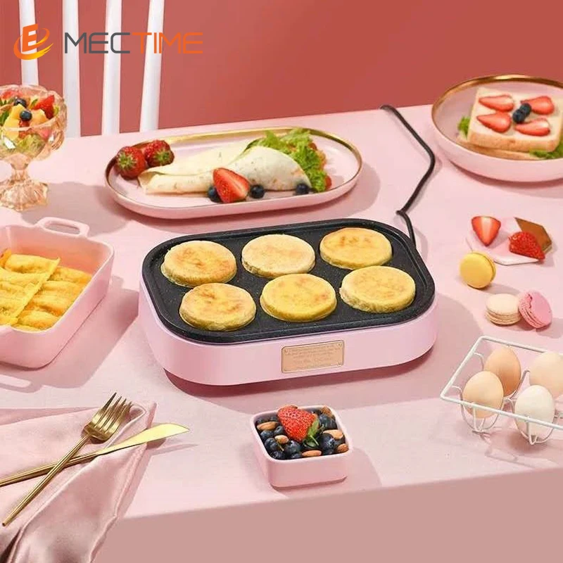 Dropship 1pc Fried Egg Hamburger Maker; Non-stick Small Flat Bottom  Household Frying Pan; Breakfast Egg Burger Pancake Pan Mold; Four-hole Fried  Egg Pan to Sell Online at a Lower Price