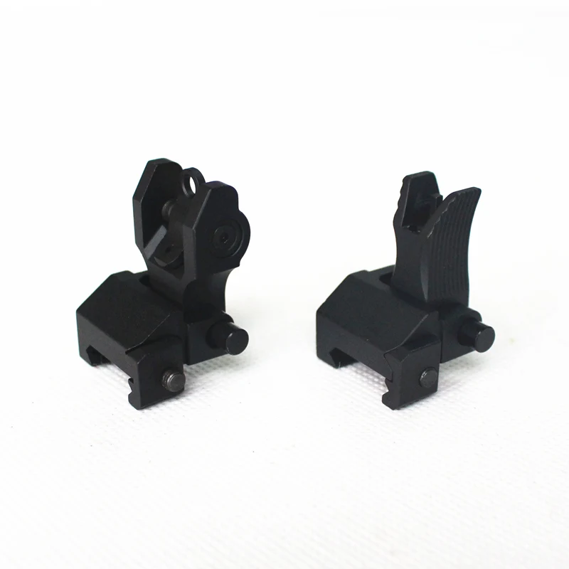 

Troy Front and Rear Folding Battle sight M4 Style(TRS-1-BK) 6061T6 Aluminum-free shipping