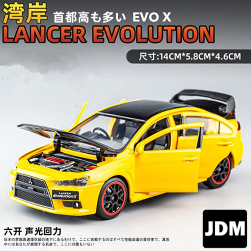 ミニカー 1/18 Mitsubishi Lancer Evolution X Sunstar 1/18 Mitsubishi Lancer Evolution X - Silver Metallic