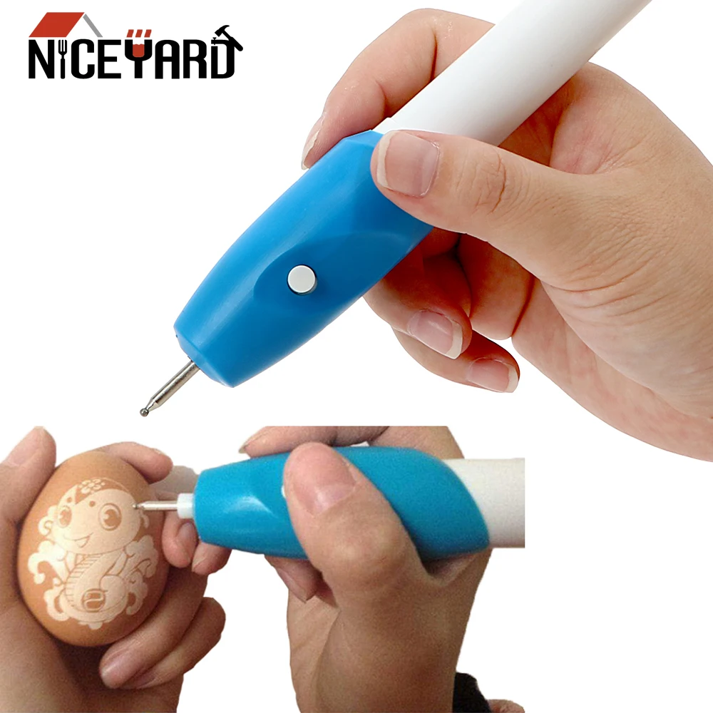 

NICEYARD Engraver Pen Mini Electric Engraving Tools DIY Carve for Jewelry Metal Glass Handmade