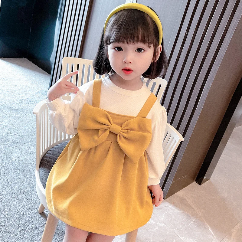 MV Girls Dress Spring Childrens Clothing Summer Korean Sleeveless Princess Cotton