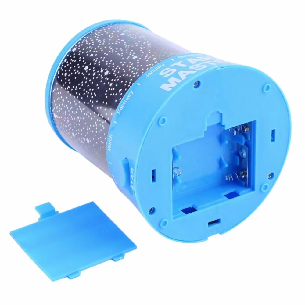 Romantic Cosmos Moon Colorful Master Star Sky Universal Night Light Kid Chidren Projector Lamp Christmas Gift Present Party Deco