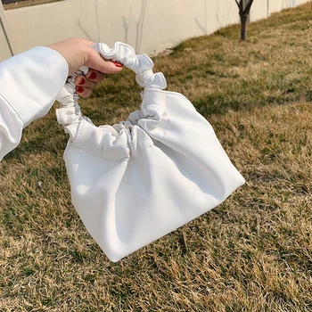 

Luxury Leather Small Handbag Soft Evening Clutches Women Hand Dumpling Bag Leather Crossbody Bag Female Totes Bag Hand Purse