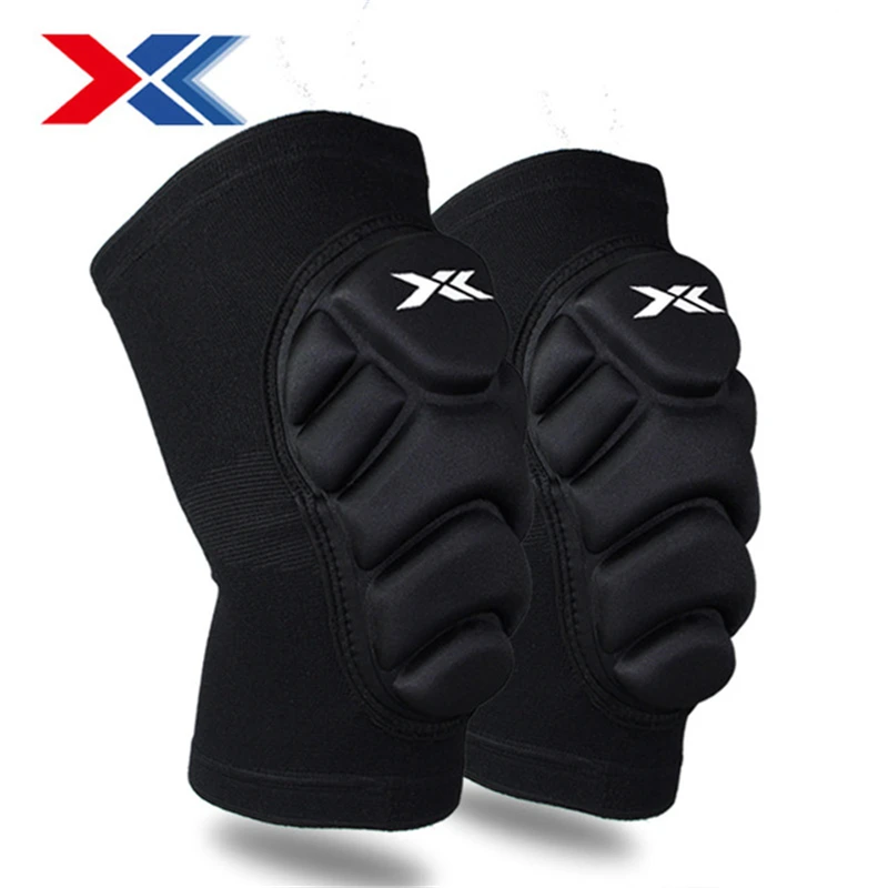 Adult&Kids Knee Pads Football Protective Pads Sponge Goalkeeper Soccer Basketball Sports Knee Support Fitness Climbing Elastic