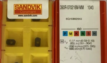 

10PCS CARBIDE INSERT 390R-070216M-MM 1040